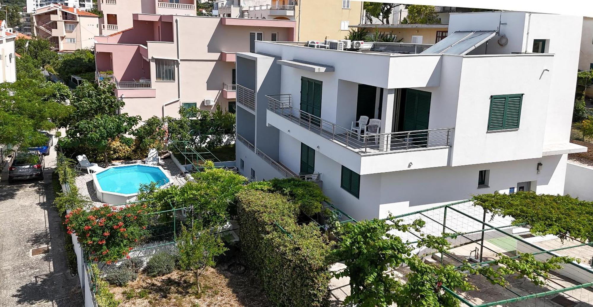 Apartments Turtle Gardens Makarska Bagian luar foto