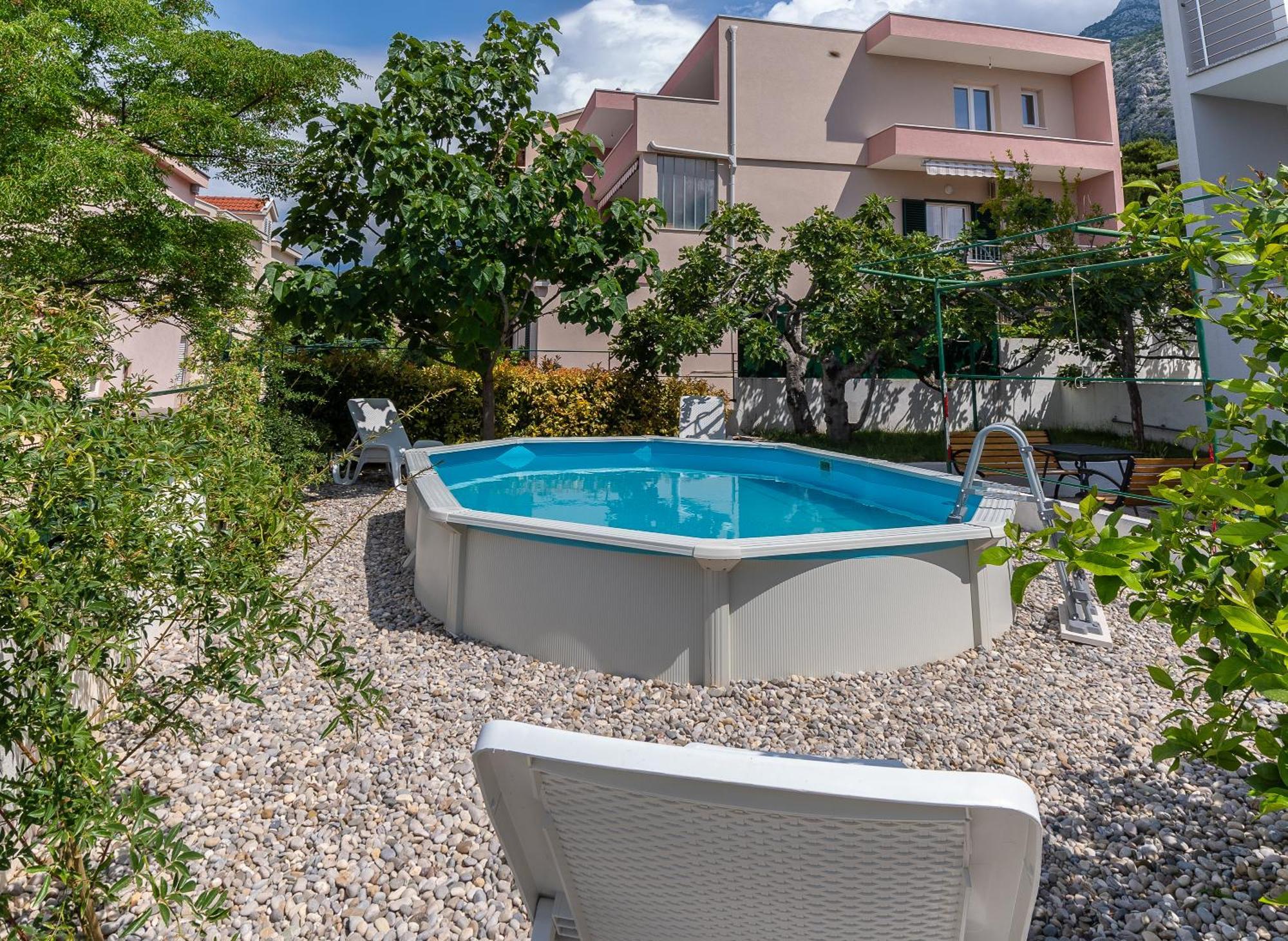 Apartments Turtle Gardens Makarska Bagian luar foto